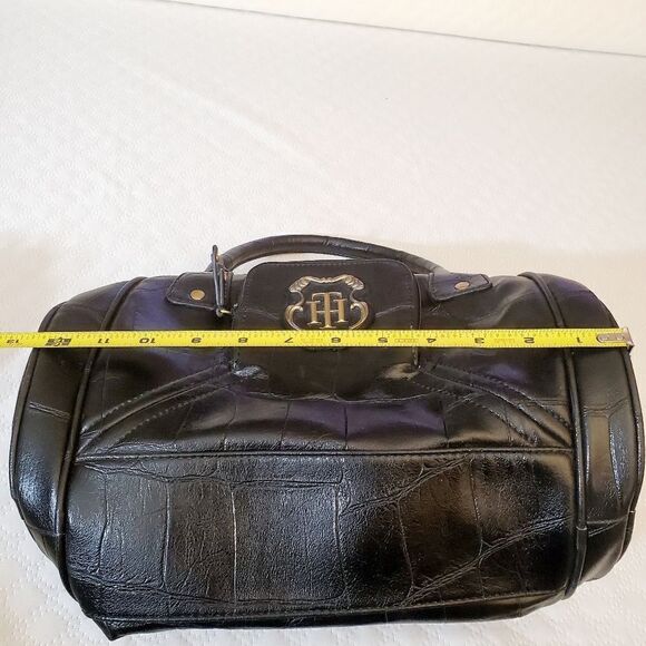 Tommy Hilfiger Black Monogram Bag - Picture 12 of 15